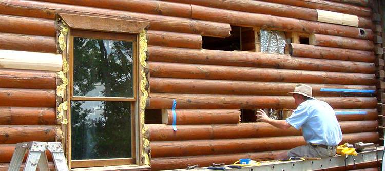 Log Home Repair Fort Rucker, Alabama
