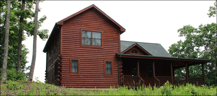 Professional Log Home Borate Application  Skipperville, Alabama